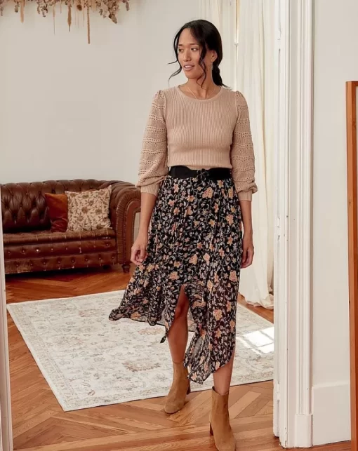 Polin et moi | Anan Floral Skirt