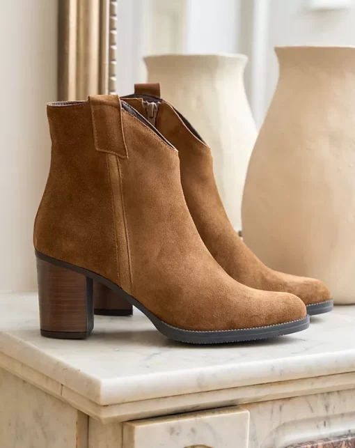 Polin et moi | Ankle Boots Suede Manla