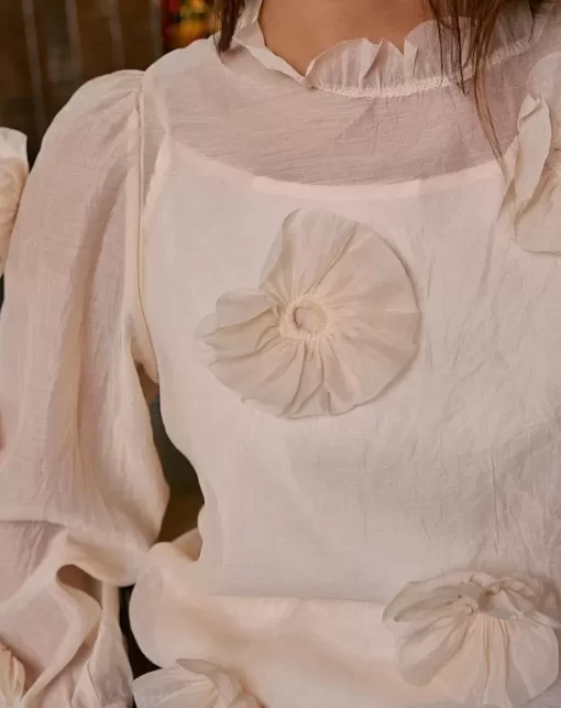 Polin et moi | Blouse Flowers Dagna