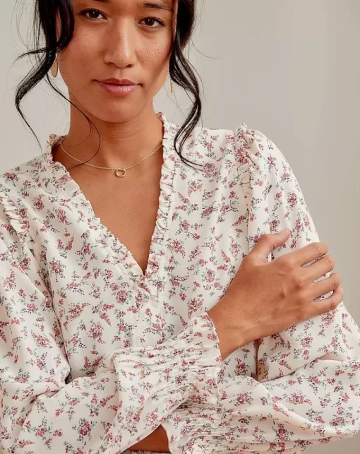 Polin et moi | Blouse Flowers Samara