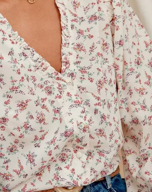 Polin et moi | Blouse Flowers Samara