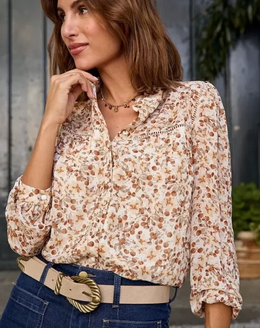 Polin et moi | Blouse Lurex Cosima