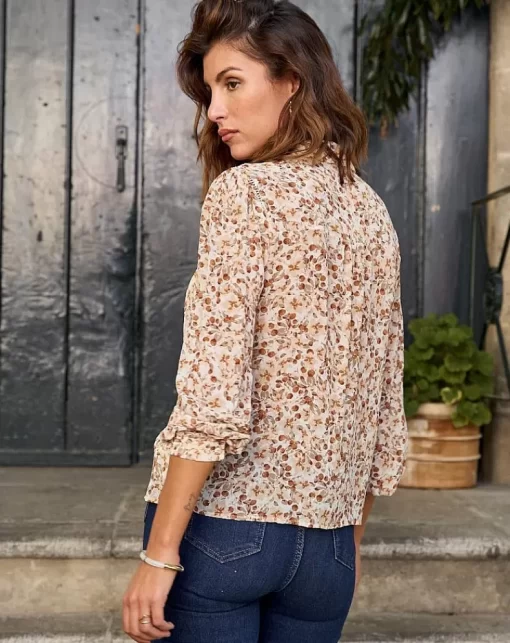 Polin et moi | Blouse Lurex Cosima