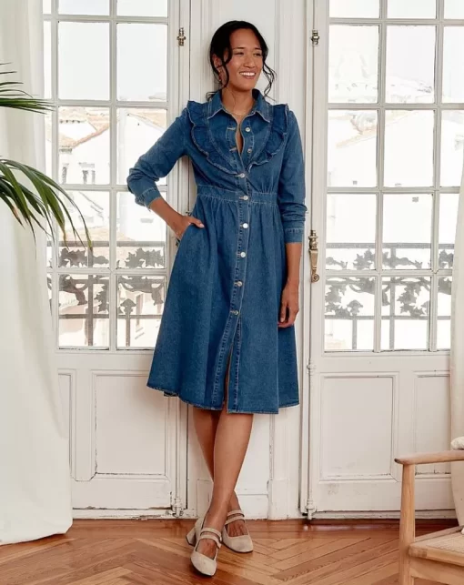 Polin et moi | Denim Dress Telina