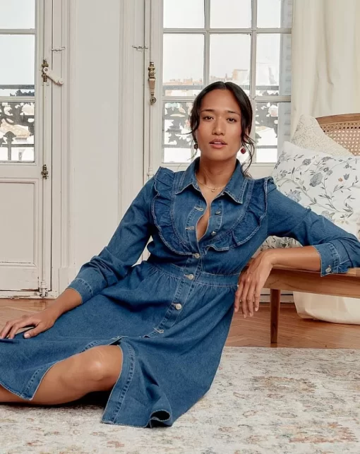 Polin et moi | Denim Dress Telina