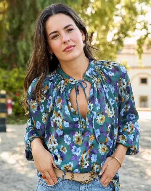 Polin et moi | Floral Blouse Jalila