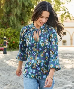 Polin et moi | Floral Blouse Jalila