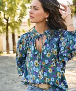 Polin et moi | Floral Blouse Jalila