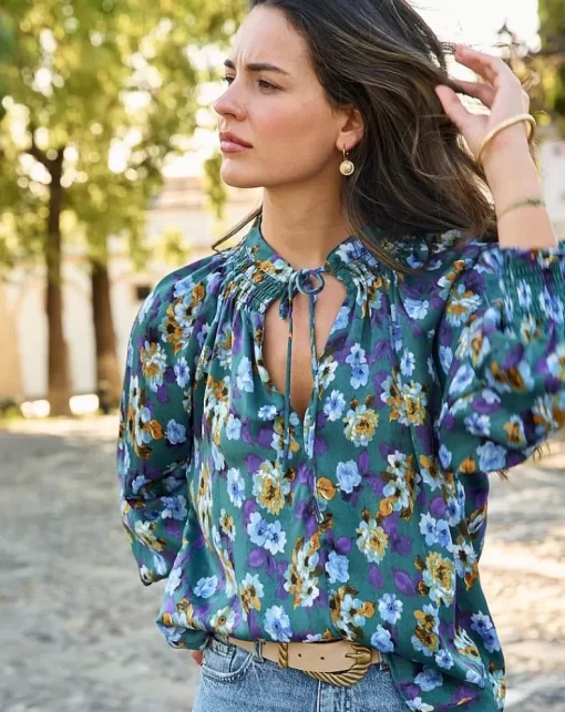 Polin et moi | Floral Blouse Jalila