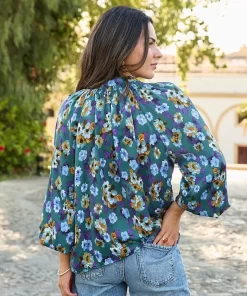 Polin et moi | Floral Blouse Jalila