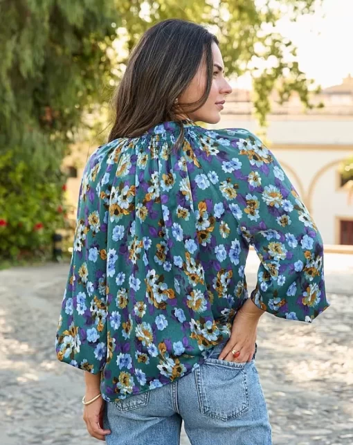 Polin et moi | Floral Blouse Jalila