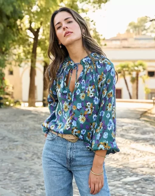 Polin et moi | Floral Blouse Jalila