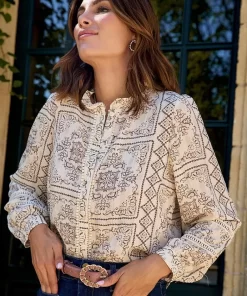 Polin et moi | Marcella Waves Blouse