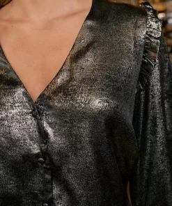 Polin et moi | Paoli Metallic Blouse