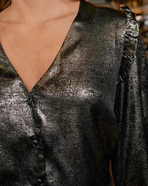 Polin et moi | Paoli Metallic Blouse