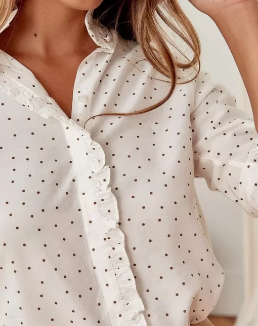 Polin et moi | Polka Dot Shirt Samar