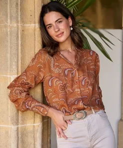 Polin et moi | Printed Blouse Manuella