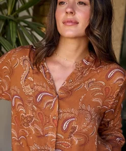 Polin et moi | Printed Blouse Manuella