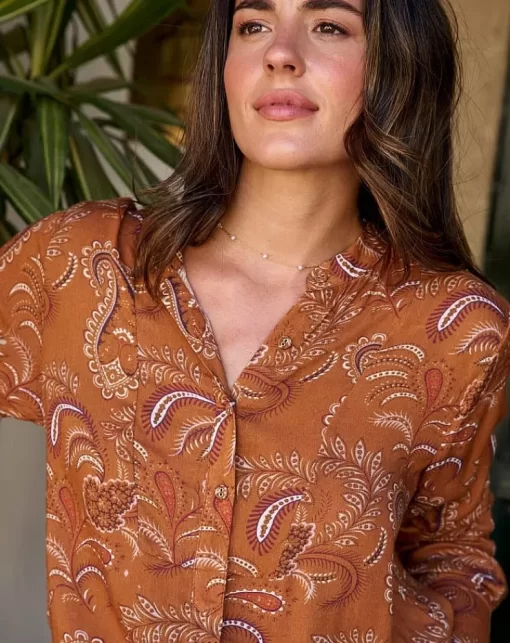 Polin et moi | Printed Blouse Manuella