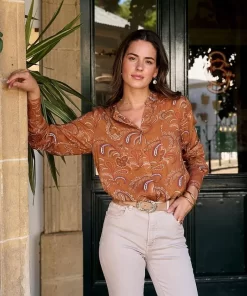 Polin et moi | Printed Blouse Manuella