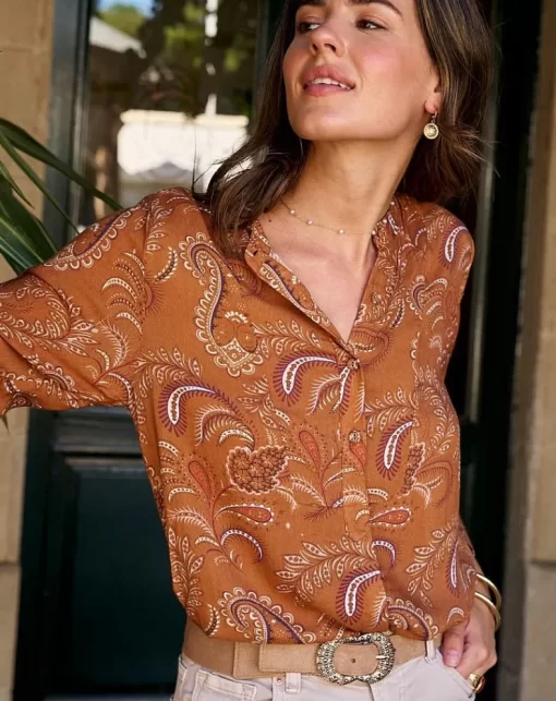 Polin et moi | Printed Blouse Manuella