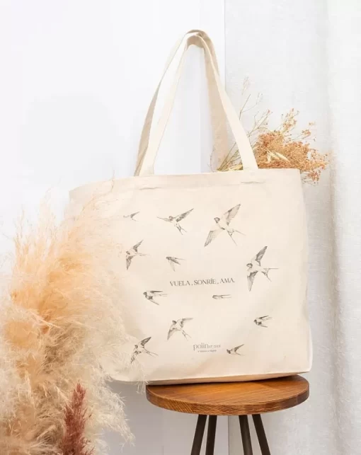 Polin et moi | Solidarity Bag "The Flared Of The Swallows"