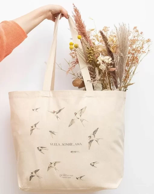 Polin et moi | Solidarity Bag "The Flared Of The Swallows"