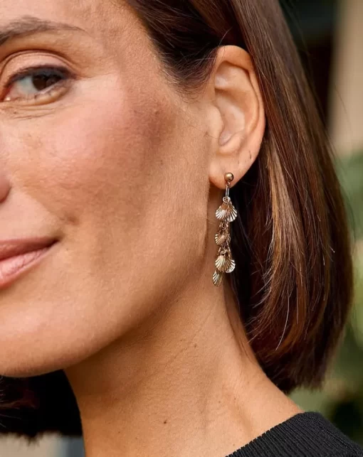 Polin et moi | Vittoria Shell Earrings