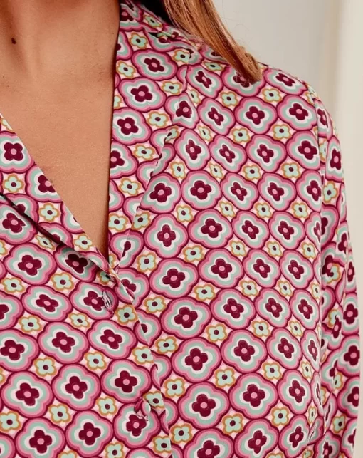 Polin et moi | Zenda Geometric Shirt